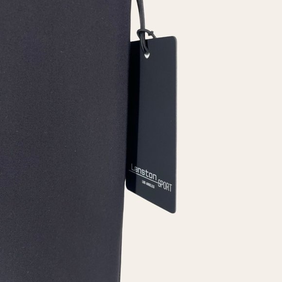 Lanston Black Colorful Crossover Leggings - Picture 3 of 8